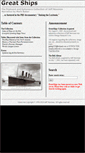 Mobile Screenshot of greatships.net